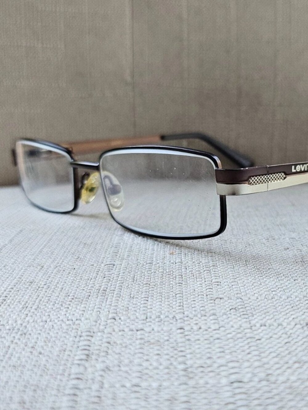Levis Men Eyeglasses Frame Dark Brown Eyewear LS554A-1 Glasses Frame only